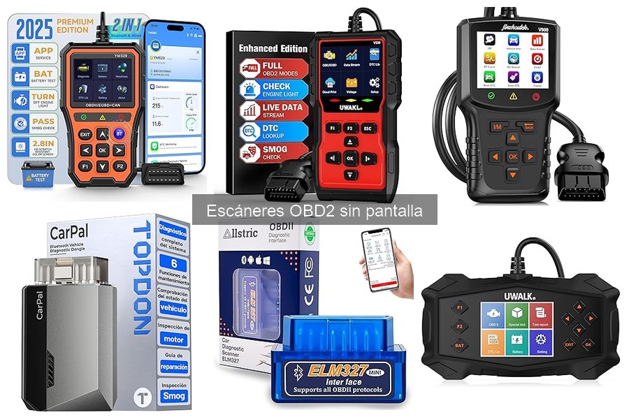 Ventajas y desventajas de escáneres OBD2 sin pantalla