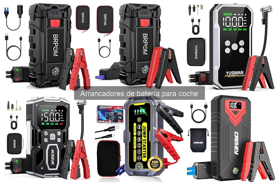 Ventajas y desventajas de los arrancadores de batería para coche