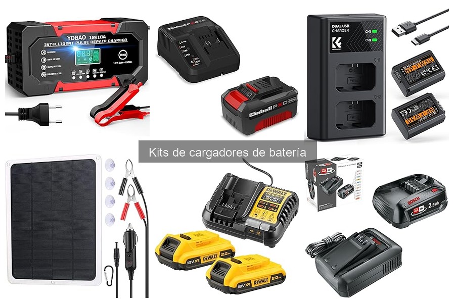 Ventajas y desventajas de los kits de cargadores de batería