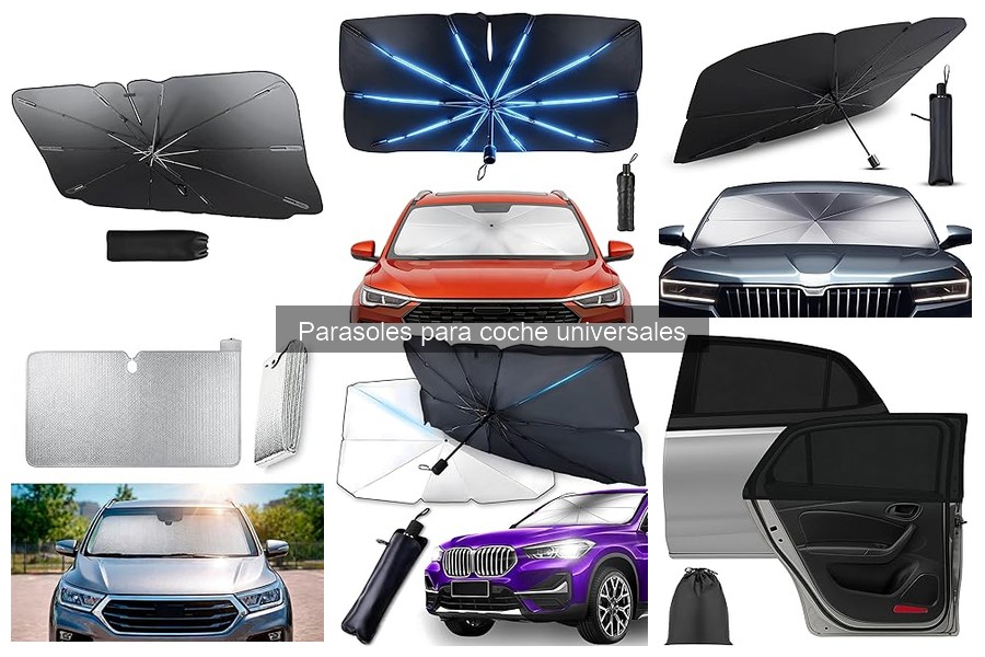 Ventajas y desventajas de los parasoles universales para coche