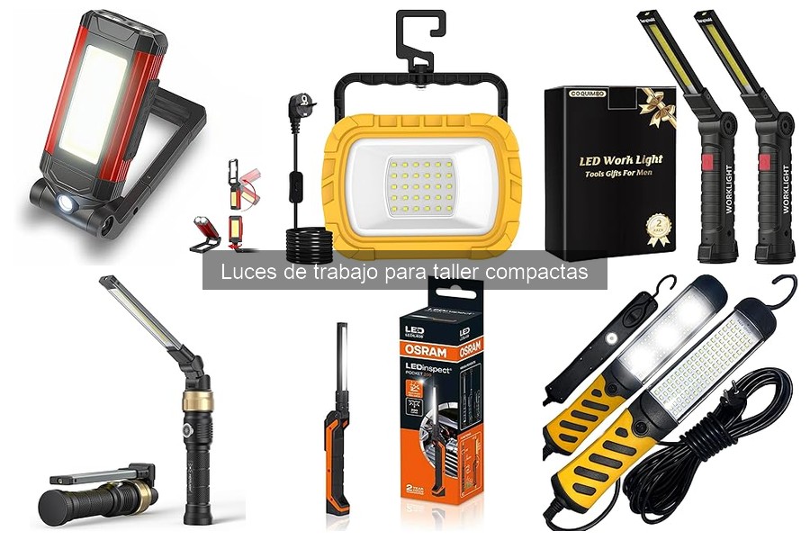 Ventajas y desventajas de luces de trabajo compactas